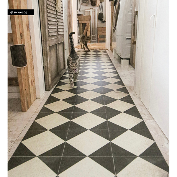 Beija Flor ベイジャフロール フロアマット Chess Modu 80x300cm