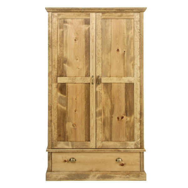 国産オーダー家具 ラスティックパイン ワードローブ 木製キャビネット