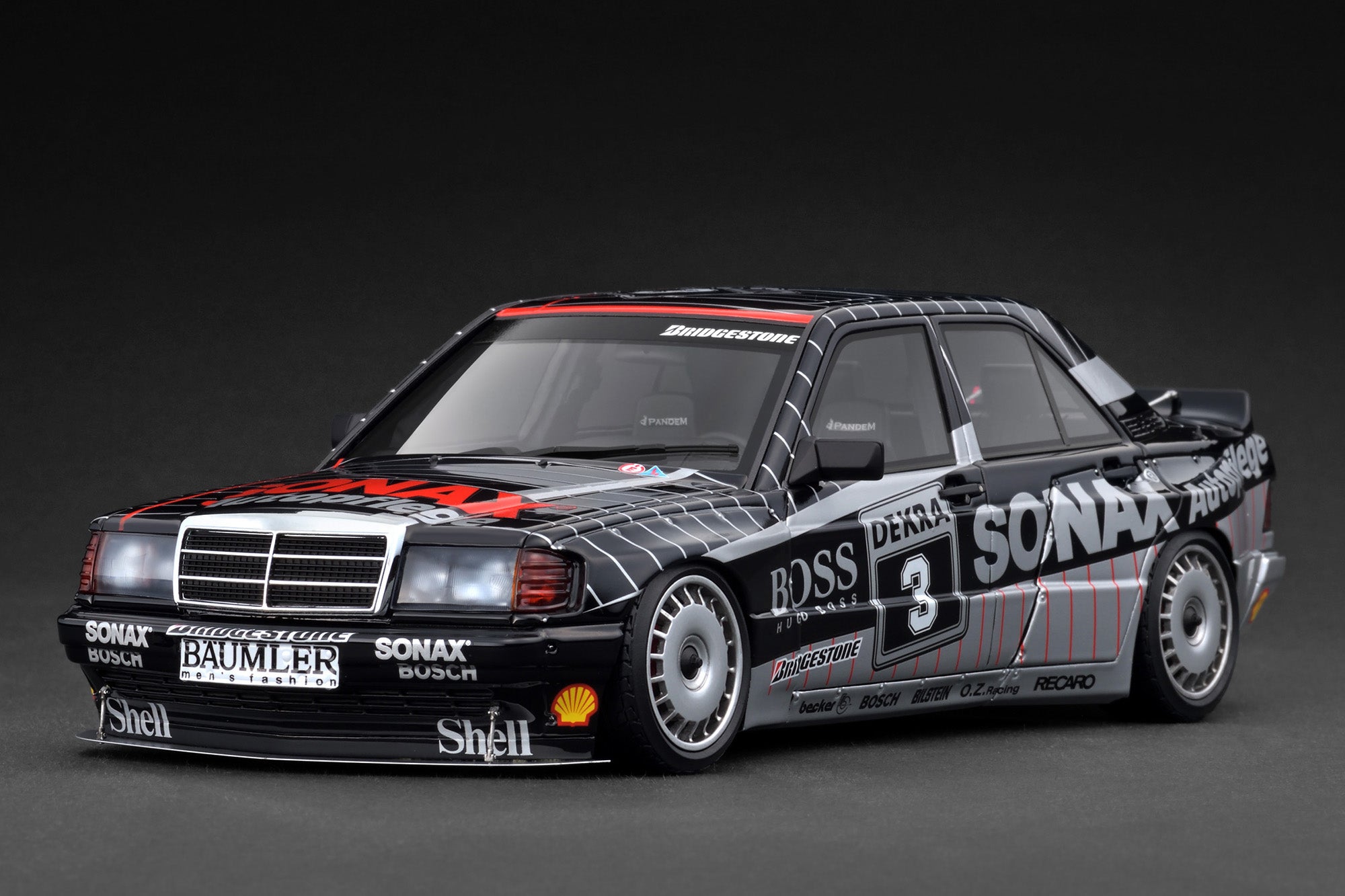 PREORDER* Ignition Model 1:18 Mercedes-Benz PANDEM 190 in Black