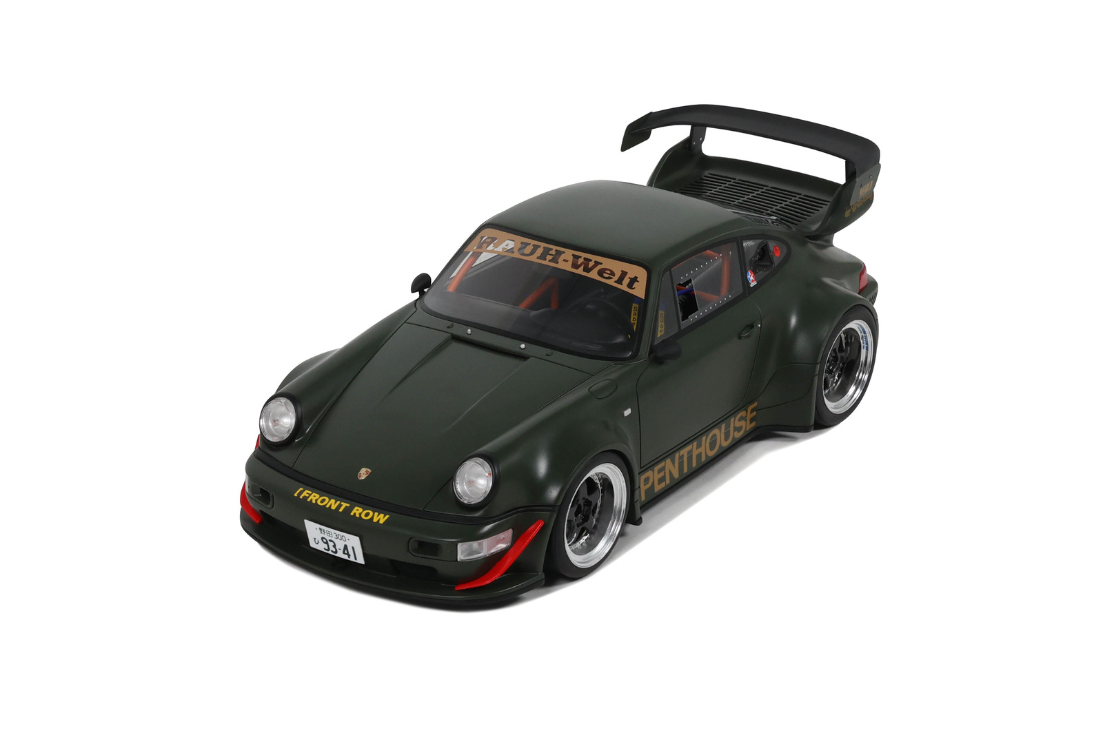 Modellauto RWB Porsche 911 PENTHOUSE GREEN 2008 GT Spirit 1:18