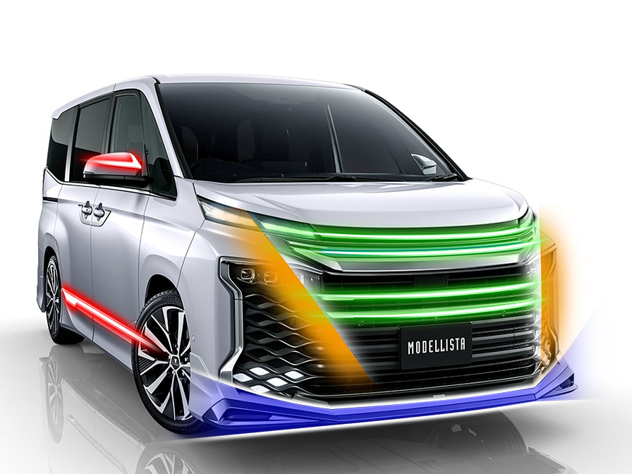 VOXY（ヴォクシー） カスタマイズラインナップ | MODELLISTA（モデリスタ）