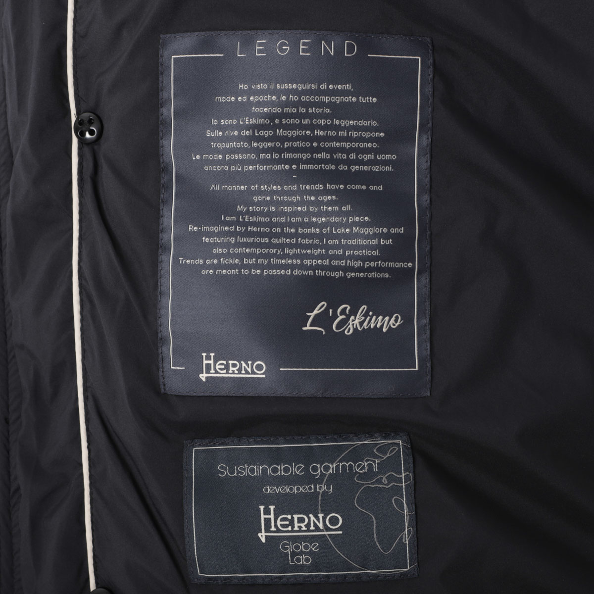 ヘルノ HERNO ダウンジャケット 44サイズ HERNO LEGEND L'ESKIMO(44