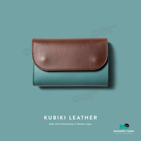 KUBIKI LEATHER,クビキレザー,ミドルウォレット,通販