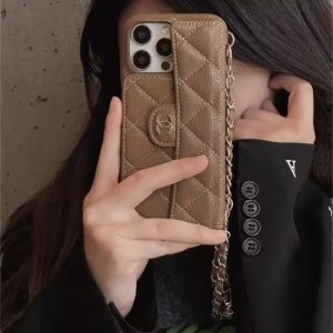 chanel スマホ ショルダー シャネル アイフォン17/17proケース