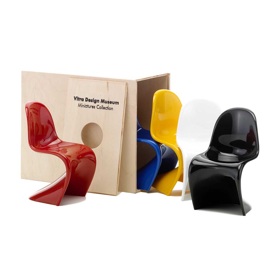 ミニチュア パントン チェア 5個セット(ミニチュア パントン チェア 5