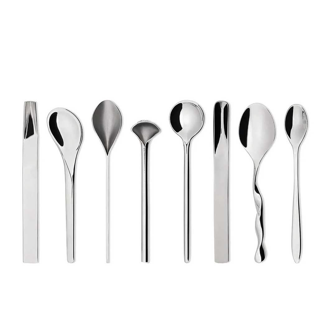 ALESSI コーヒースプーン 8本セット：キッチン & ダイニング