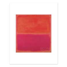 ロスコ：NO. 3／1967 ポスター(NO． 3／1967 ポスター)：ポスター