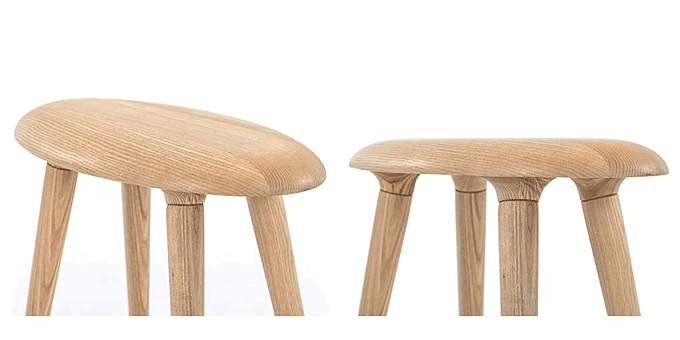 ノフ 644 スツール NOFU644 Stool NORDIC FURNITURE 木製 椅子 フット