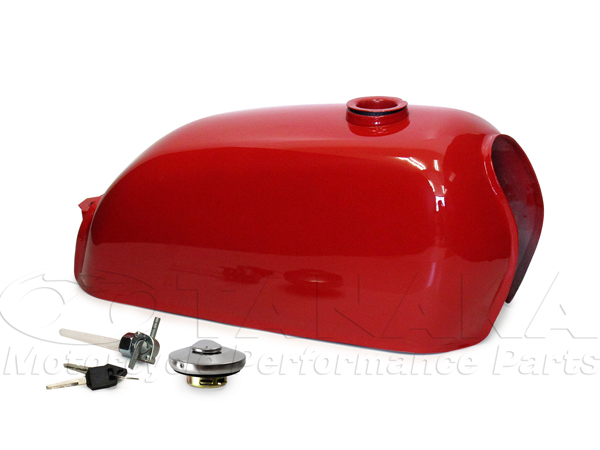 427wエイプ（APE）用 レッドタンク｜ モンキーパーツはバイクパーツ