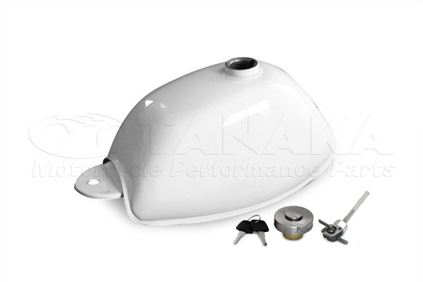 238w5Lモンキーフレーム用 4Lタンク ホワイト｜ モンキーパーツは