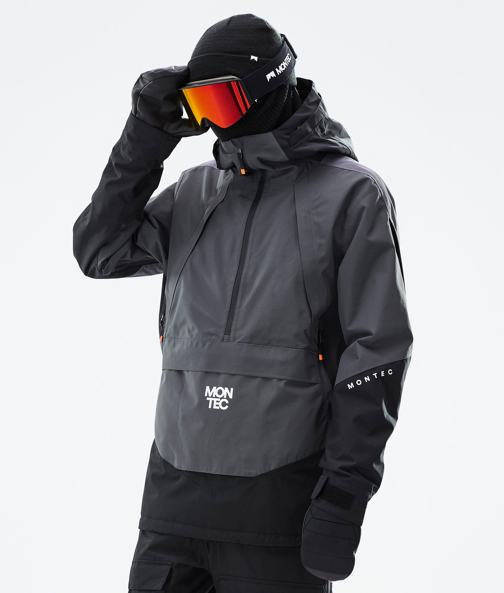 Montec Apex Ski Jacket Men Phantom/Black/Pearl | Montecwear.com