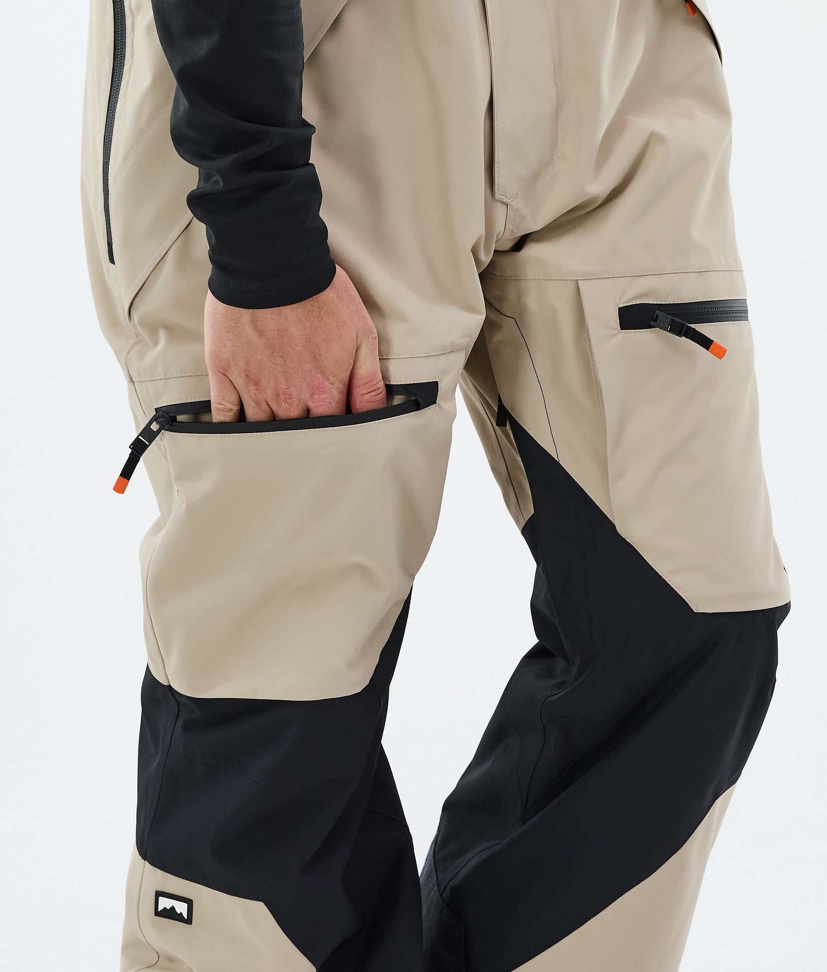 Montec Arch Ski Pants Men Sand/Black | Montecwear.com