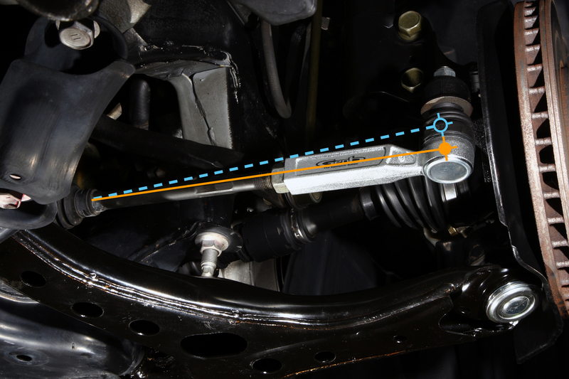 バンプアジャストタイロッドエンド STE03S - Genb（玄武）アルファード