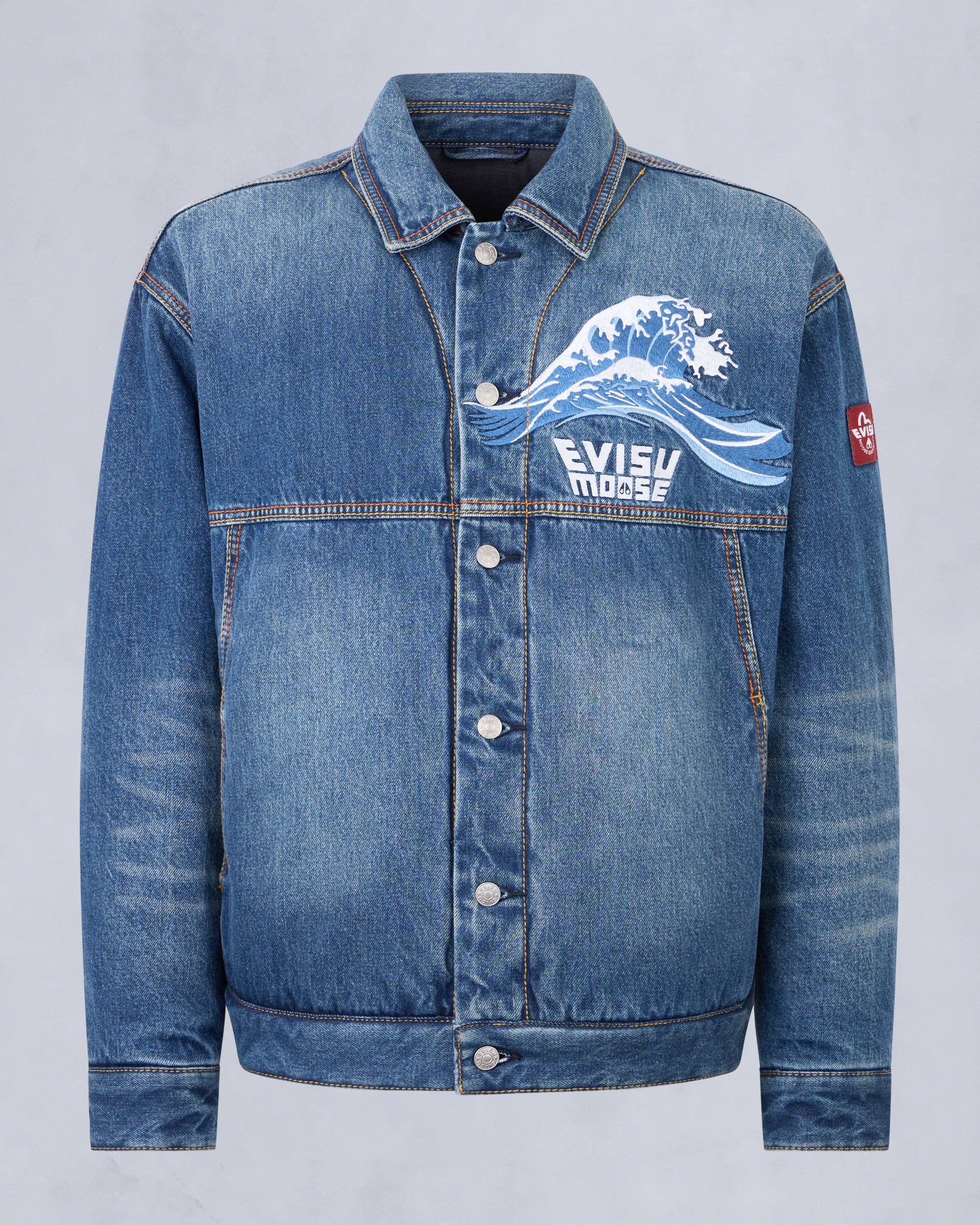Evisu X Moose Denim Jacket | Men | Moose Knuckles