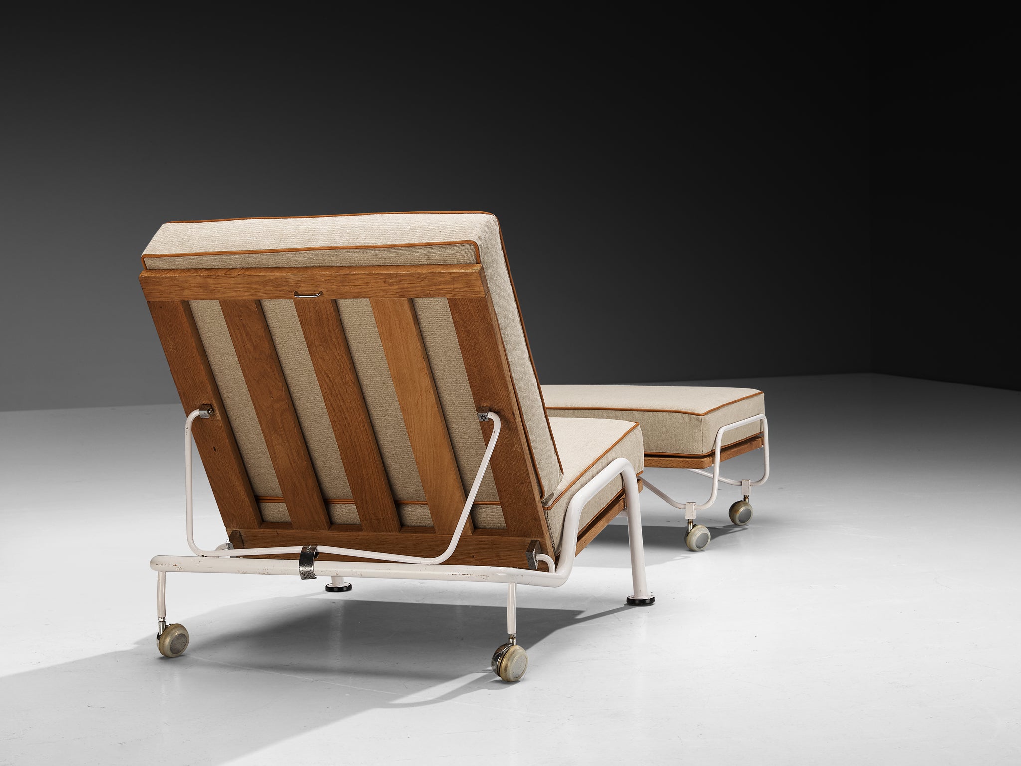 Hans Wegner for Getama Rare 'GE 440' Lounge Chair with Ottoman