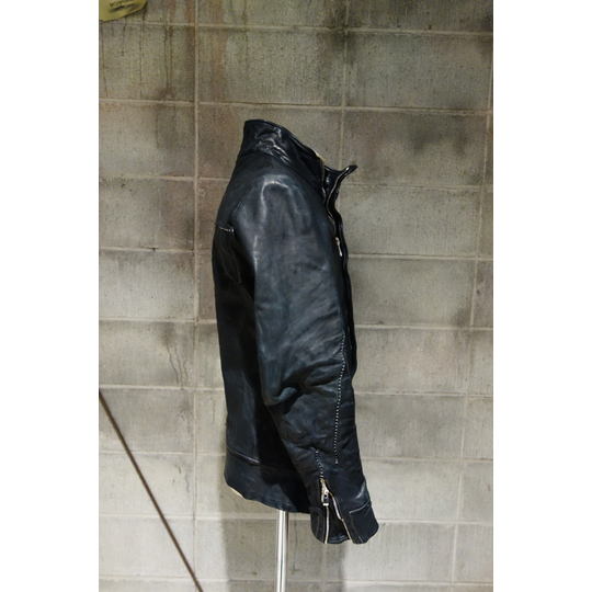 incarnation、インカネーション、11511-41117、HORSE LEATHER BIAS ZIP