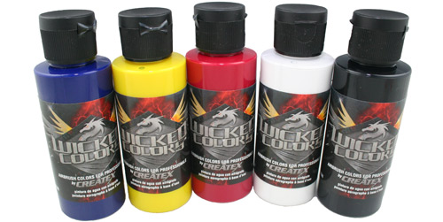 CREATEX ウイックドカラー 水性アクリルカラーエアーブラシ塗料 W110