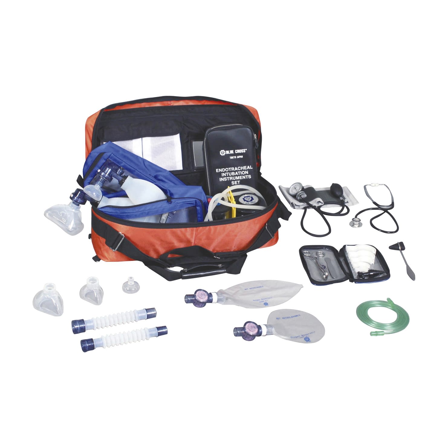 救急蘇生セット(医師挿管用) 救急蘇生セット 23-7351-00 ブルークロス