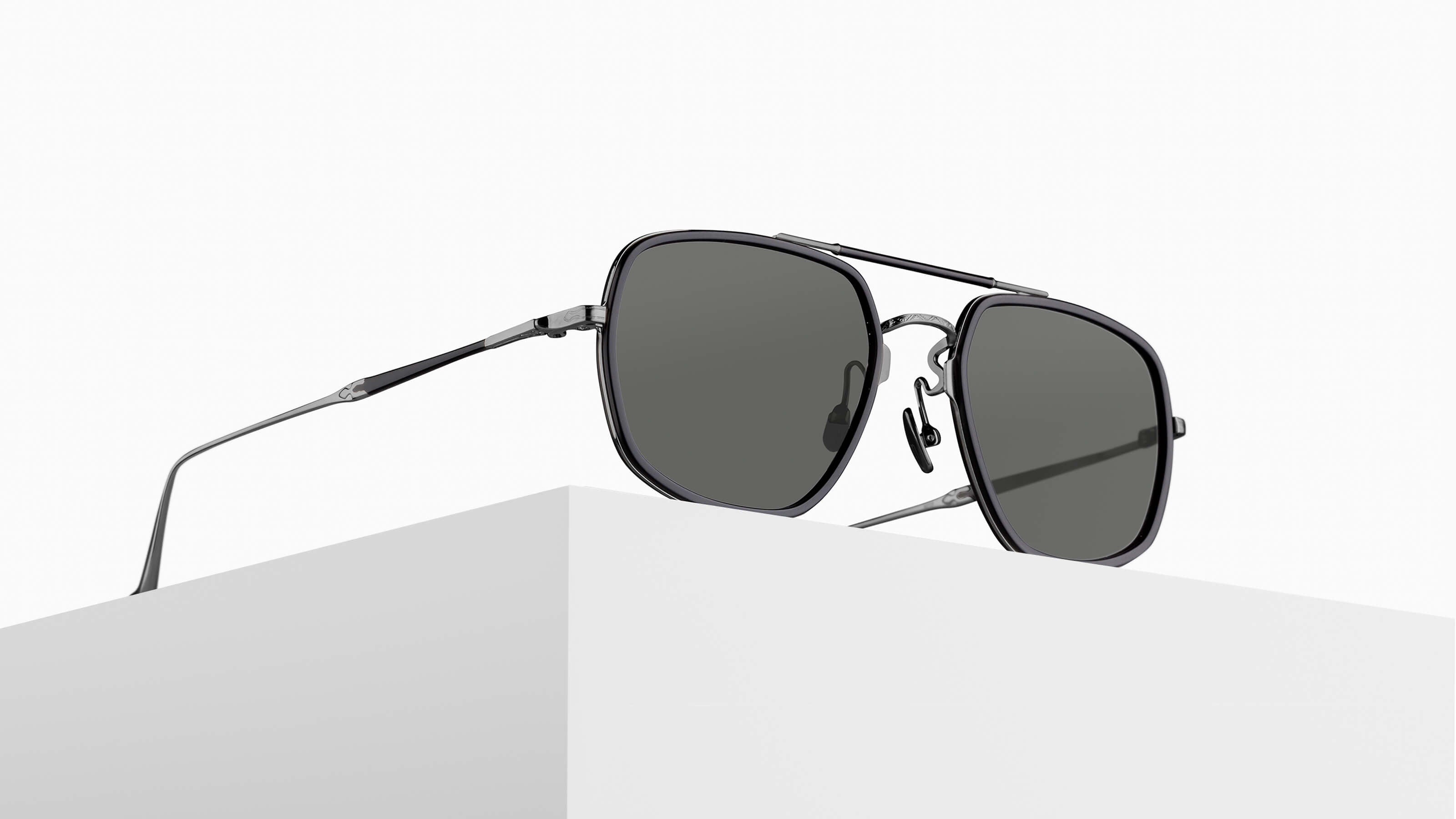 Matsuda Official | M3123 Aviator Sunglasses - Hand Made in Japan