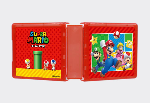 Nintendo Switch専用カードケース カードポケット24 スーパーマリオ
