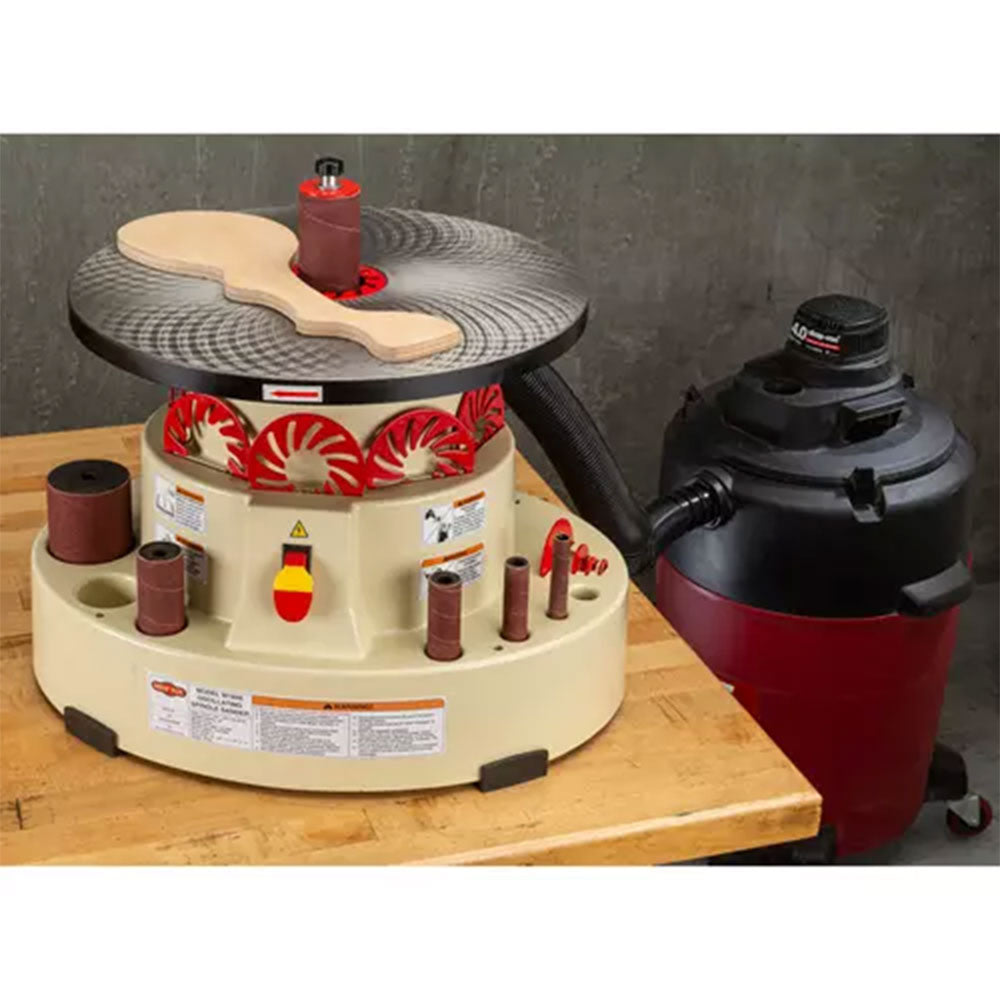 Shop Fox W1846 1/4 HP Benchtop Oscillating Spindle Sander – MaxTool