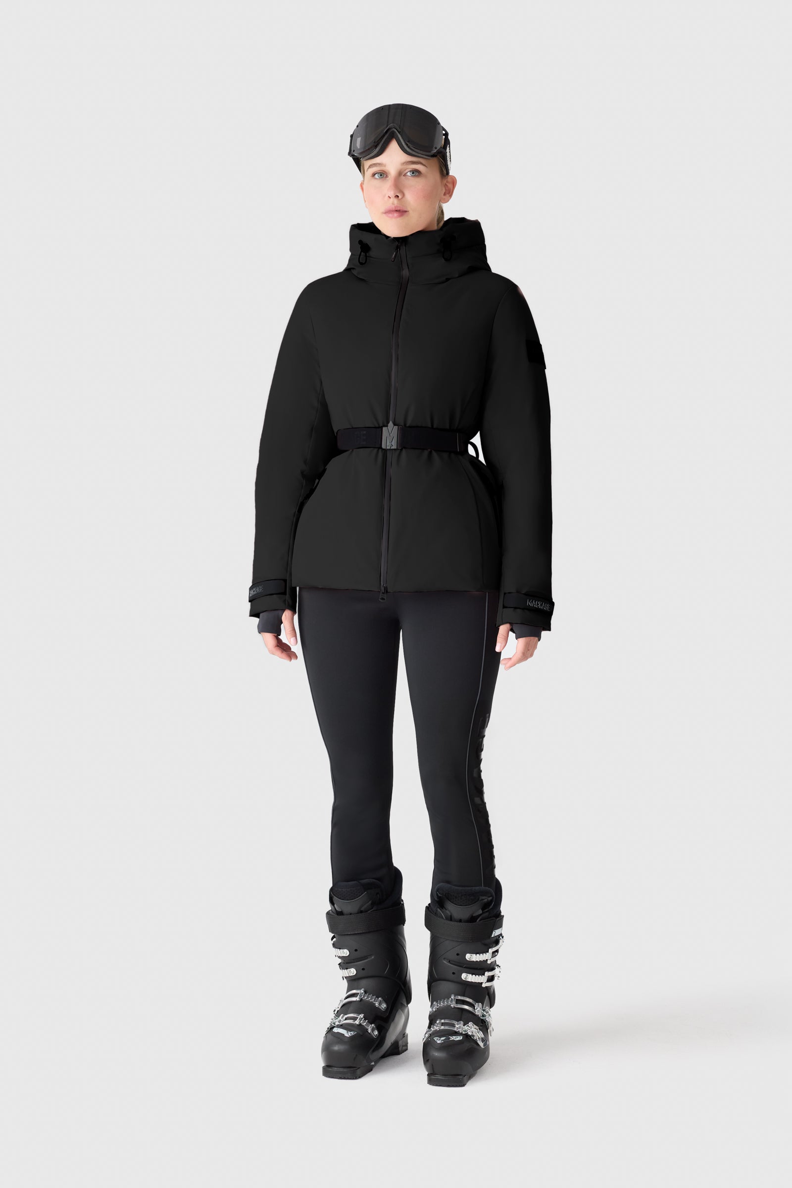 KRYSTAL-R Down Ski Jacket With Belt for Women | Mackage US