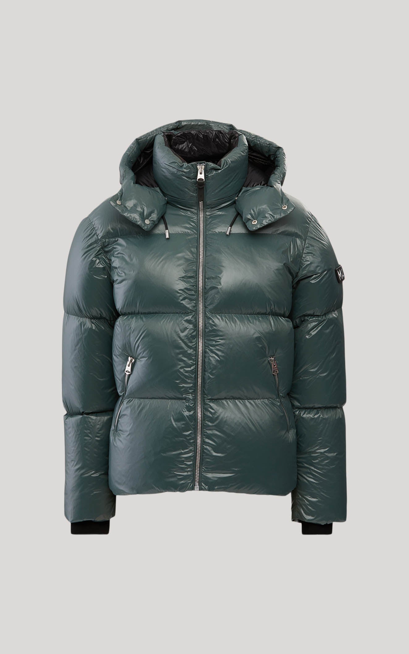 Kent, Lustrous down jacket with hood for men | Mackage® US