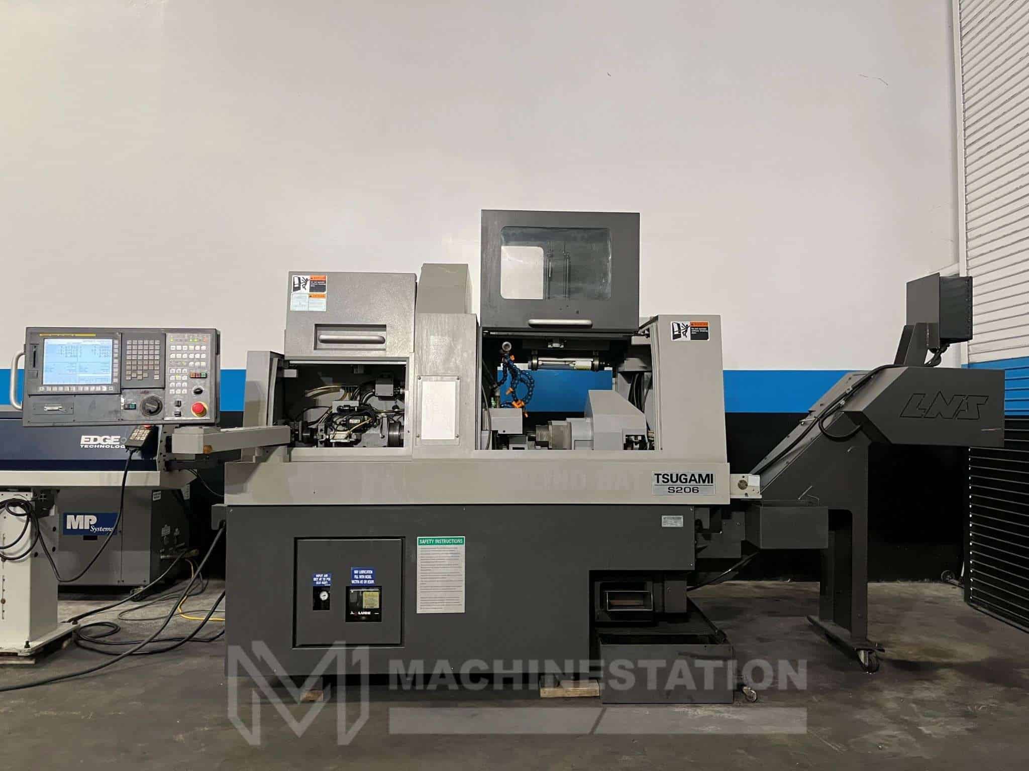Used Tsugami S206 CNC Swiss-Type Automatic Lathe (2014)