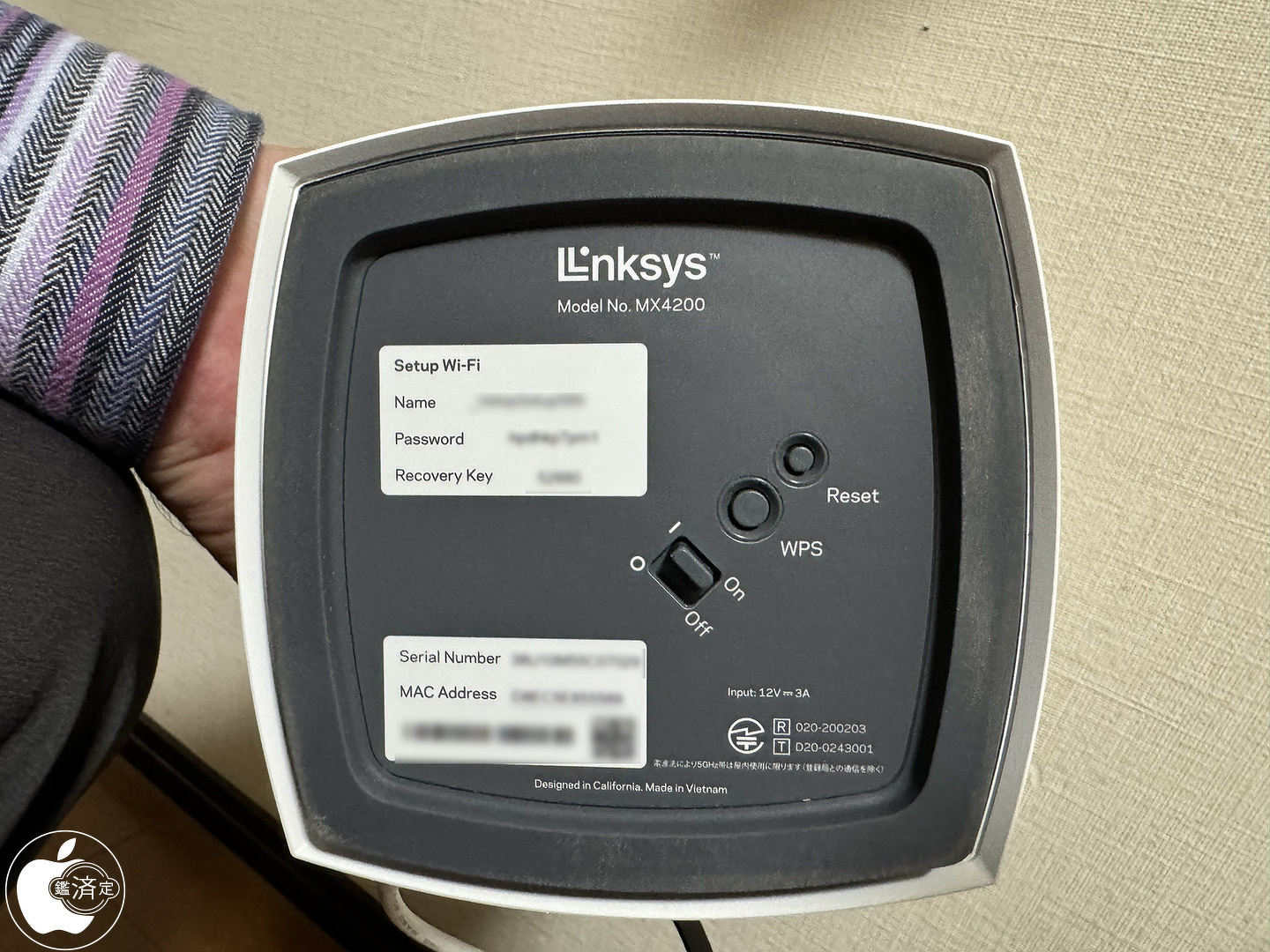 LinksysのHomeKit対応トライバンドWi-Fi6メッシュルーター「Linksys
