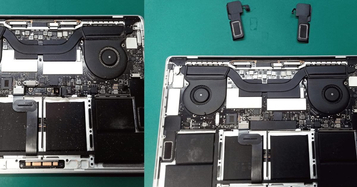 MacBook Pro 15-inch 2017年モデル 音割れ | Mac修理はMacLab