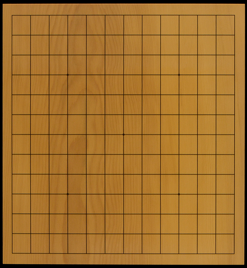 おまかせ】本榧13路盤・9路盤 1.5寸（一枚板・板目） | 前川榧碁盤店