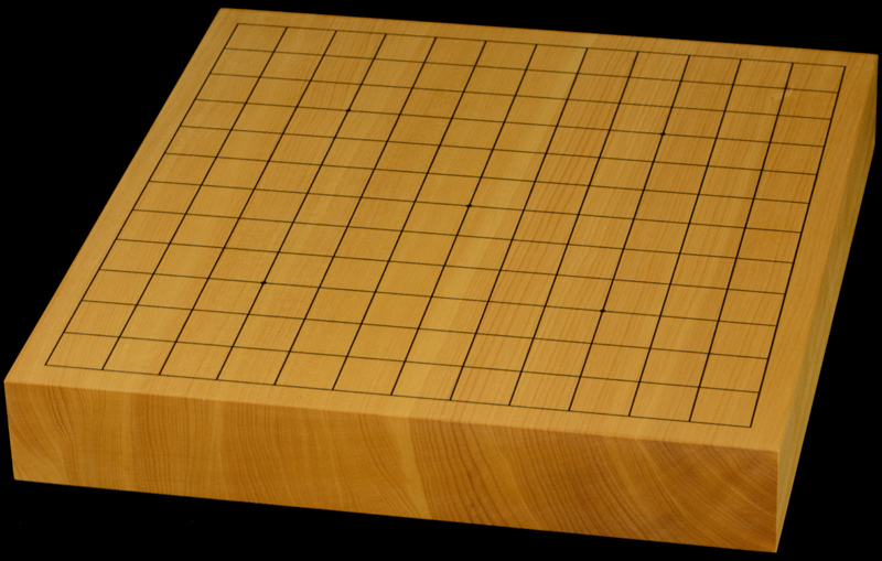 おまかせ】本榧13路盤・9路盤 1.5寸（一枚板・柾目） | 前川榧碁盤店