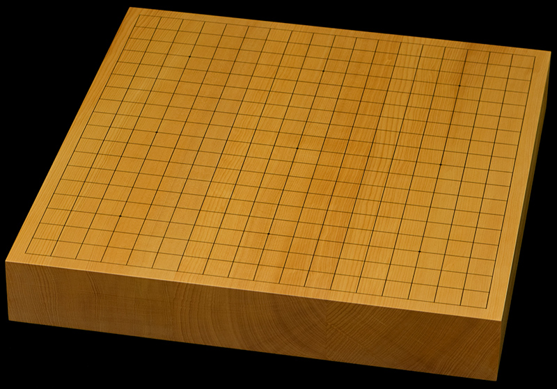 本榧2寸卓上碁盤セット（ハギ盤・特上） | 前川榧碁盤店