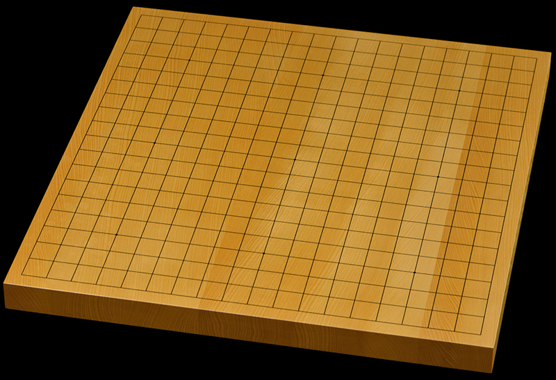 おまかせ】本榧卓上碁盤 1寸（ハギ盤・上） | 前川榧碁盤店