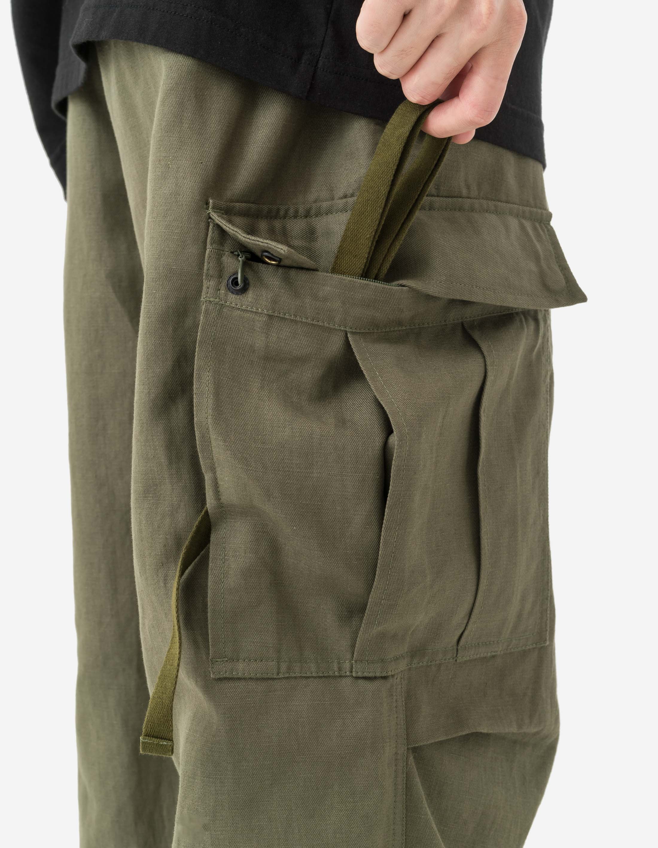 6120 Hemp M65 Cargo Pants Olive – Maharishi