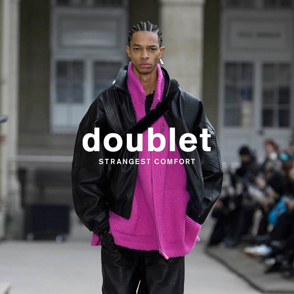 doublet / 新作アイテム入荷 “FLEECE KNIT VEST”and more – メイクス