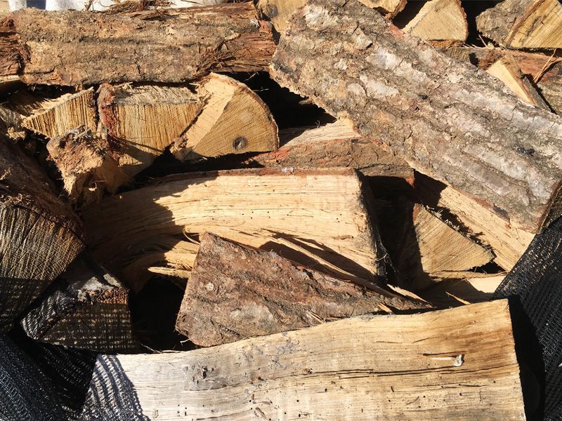 乾燥 薪 1㎥軽トラ1台分大盛約300kg 宇都宮 広葉樹 引取り限定 乾燥 薪