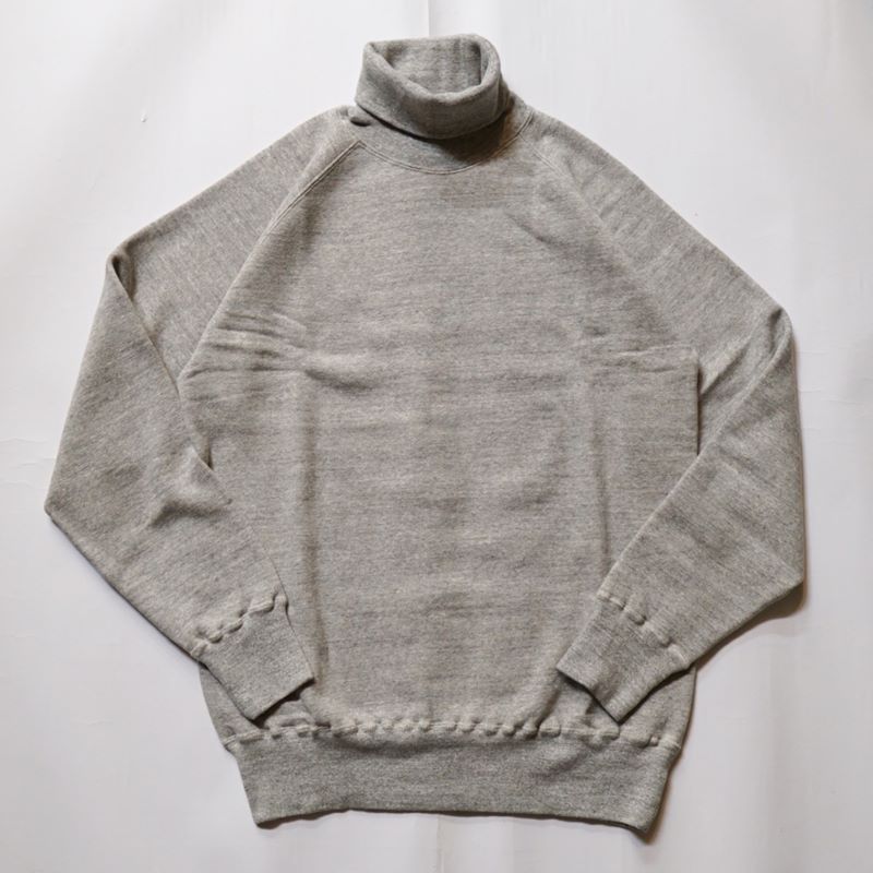 ダブルワークス DUBBLE WORKS 吊り編みスウェット タートルネック Lot