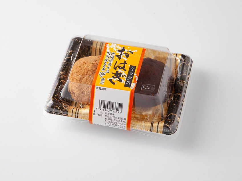 北海道産小豆使用おはぎミックス｜万代のこだわり（イチオシ