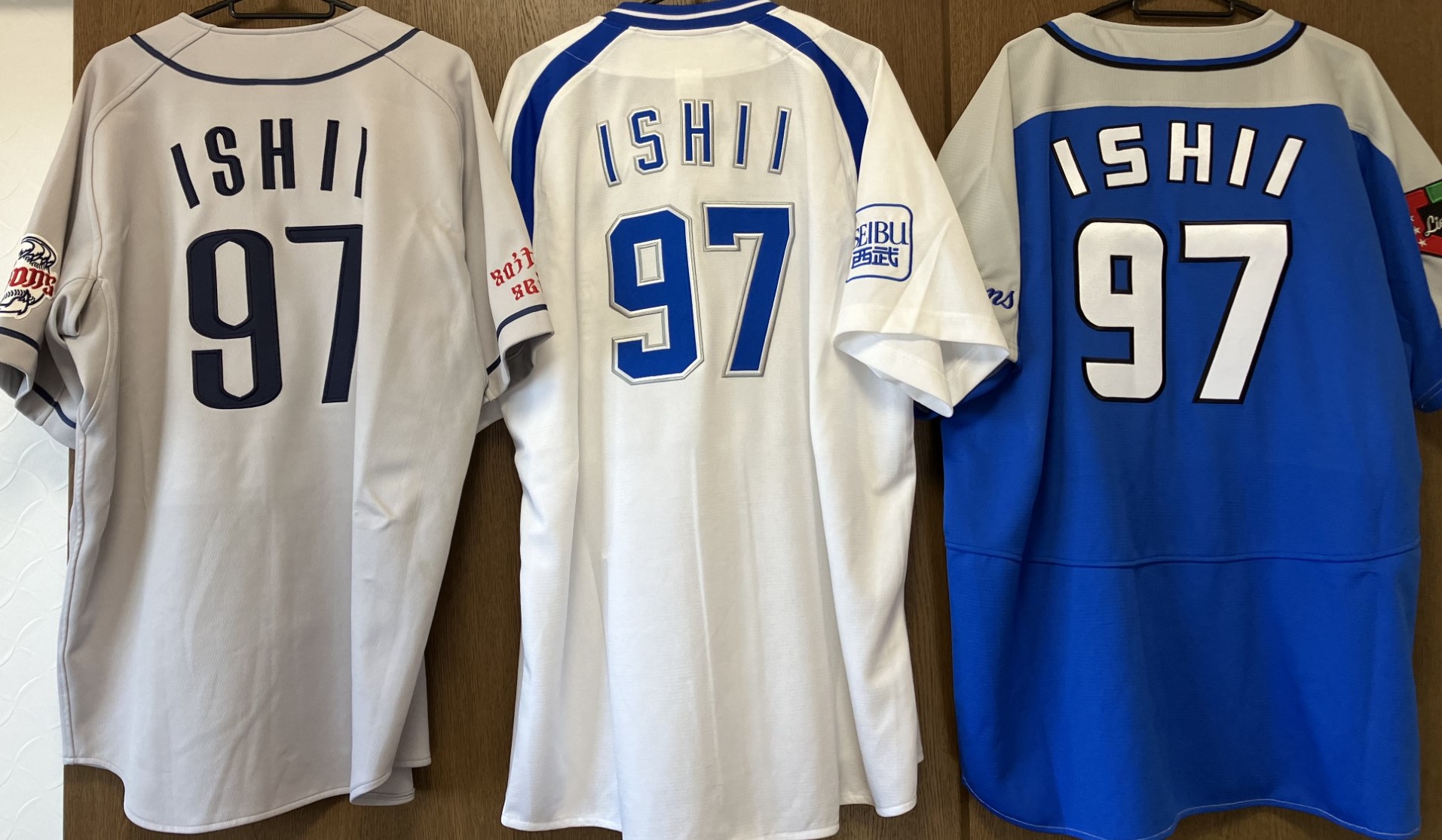 埼玉西武ライオンズ 松井稼頭央 ホームユニフォーム NIKE ワッペン