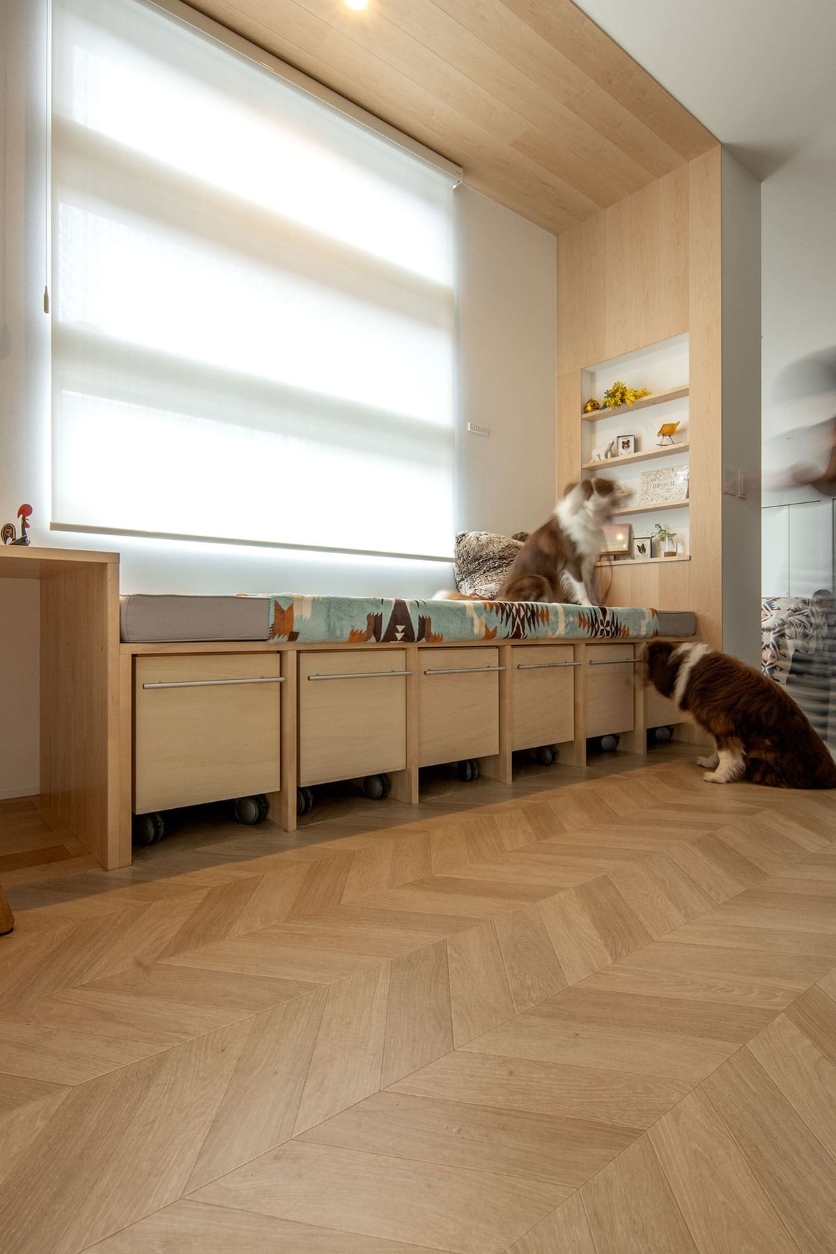 鎌倉の「静」と「動」の収納 – Storage Cart キャスター付き収納カート