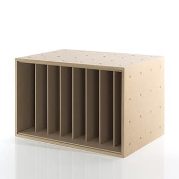 LPレコード収納ボックス BLC-12|収納ボックスの通販ならマルゲリータ