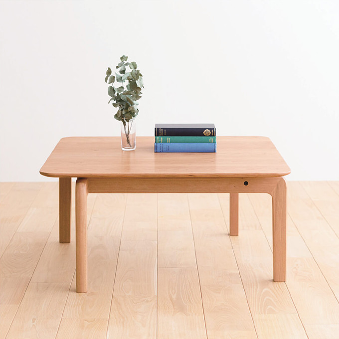 スクエアローテーブル 70*70（座卓）|LISCIO（リッショ）組立家具