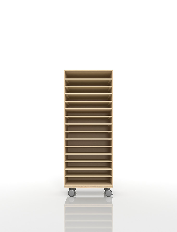 A3書類収納棚 15段|収納棚の通販ならマルゲリータ