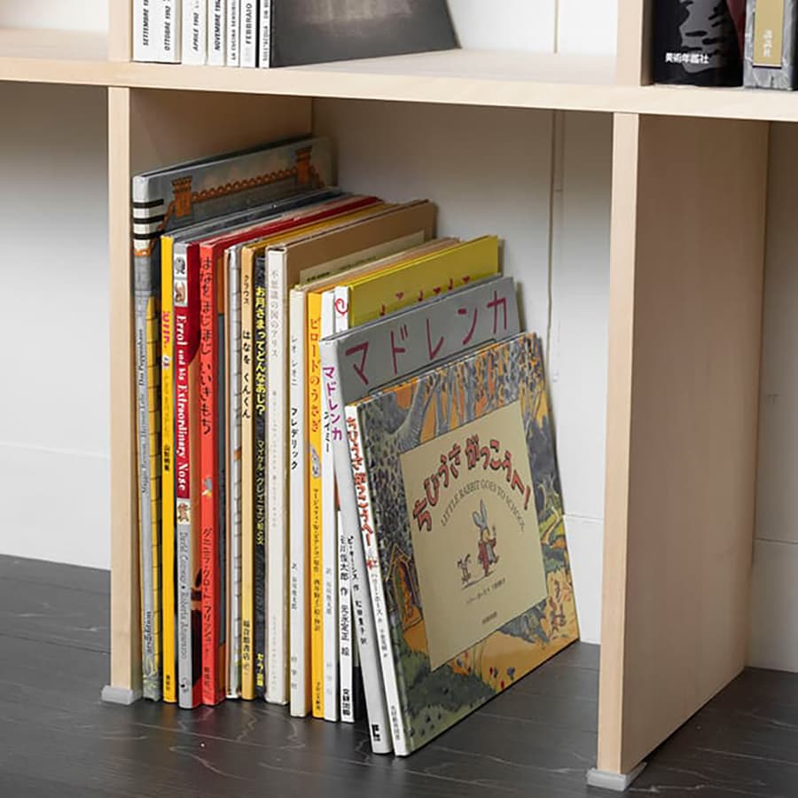 壁一面の本棚 壁面書棚|本棚の通販はマルゲリータ
