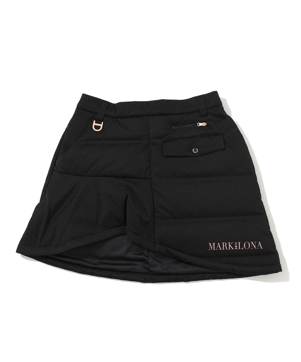 マークアンドロナ 2021年モデル インナー付スカート 秋冬 プリーツ 金