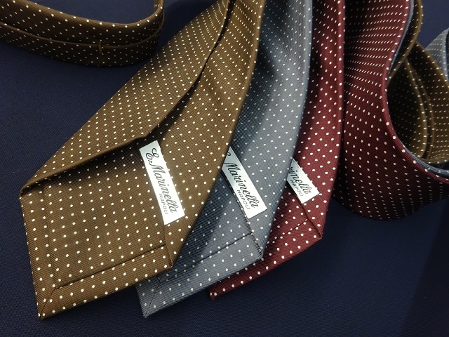 TIES】この秋、マリネッラ定番人気アイテム“セッテピエゲ仕様のピン