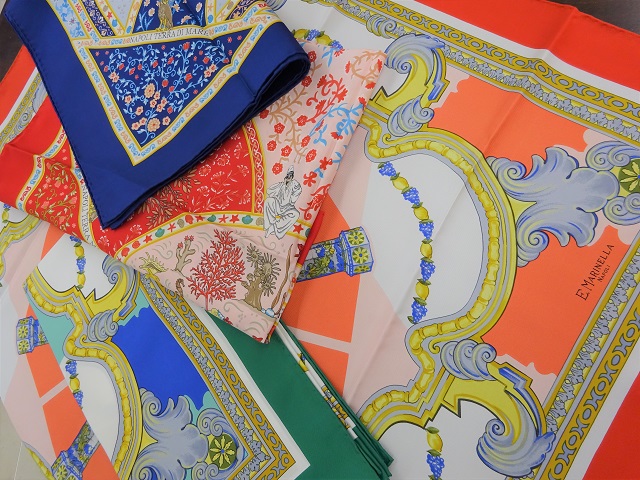 OTHERS】待望のシルクスカーフが入荷いたしました！ | E.Marinella