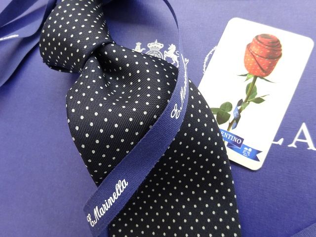 TIES】マリネッラの代表作！ピンドットタイをギフトにどうぞ。 | E