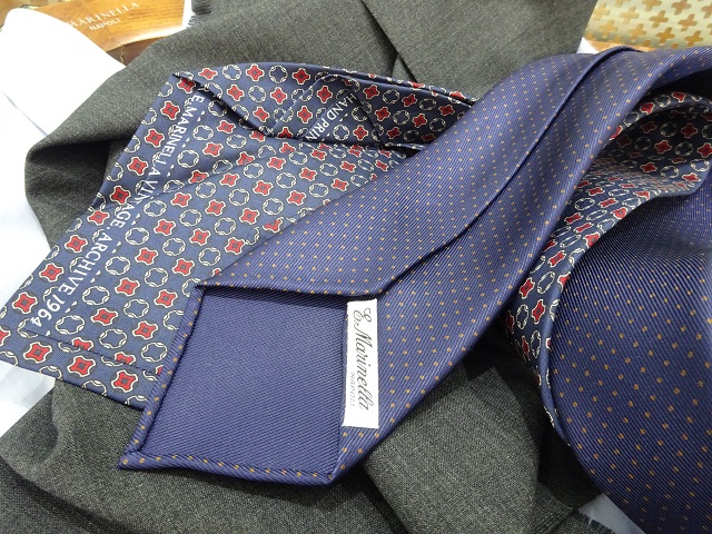 TIES】マリネッラ社のネクタイの仕様と価格について③ | E.Marinella